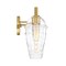 Designers Fountain Summer Jazz 32 in. 4-Light Brushed Gold Vanity Light with Clear Glass Shades for Bathrooms D310M-4B-BG - alternate 4